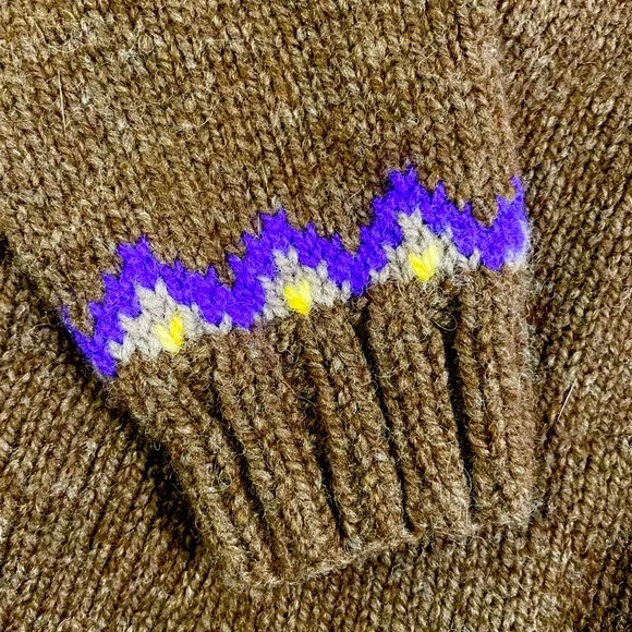 EUC Fair Isle Wool Sweater - Picture 5 of 9